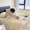 Rabbit Fur Blanket Multi-purpose Nap Blanket Summer Air-Conditioning Quilt Autumn & Winter Small Blanket Sofa Throw Car Blanket