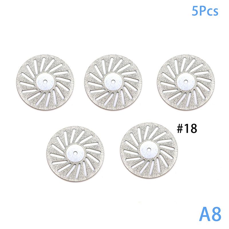 5 шт. Стоматологические алмазные диски 220*0,20 мм Ультратонкие Двусторонние Зернистость Отрезной диск Инструмент Толщина Стоматологические инструменты Лаборатория 9 Размеров
