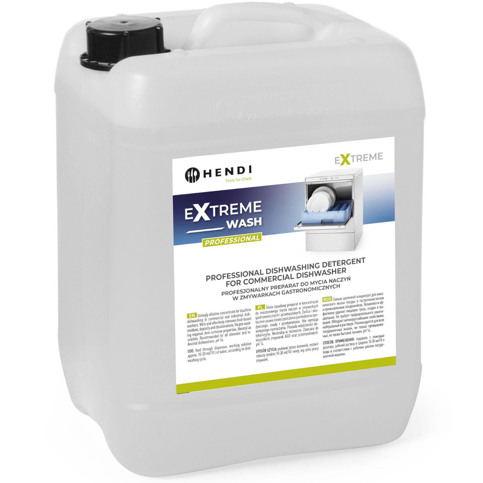 Liquid detergent for commercial dishwashers 10L