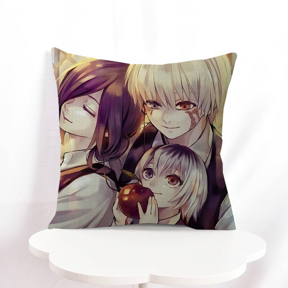 K-Kaneki Ken Cushion Cover 30x50 Polyester Sofa Cushions Decorative Throw Pillows Home Decoration Pillowcover