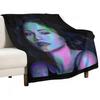 Zendaya in Color Throw Blanket Blankets For Baby Decorative Sofas Retros Decorative Throw wednesday Soft Beds Blankets