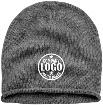Custom Unisex Beanies with 3D Embroidery Personalized Logo Winter Hats-100% Acrylic Common Fabric