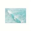 1pc Dynamic Aerial Surfers Canvas Wall Art - Frameless, Minimalist Beach & Ocean Scene Print for Living Room, Bedroom, Dorm | Mo
