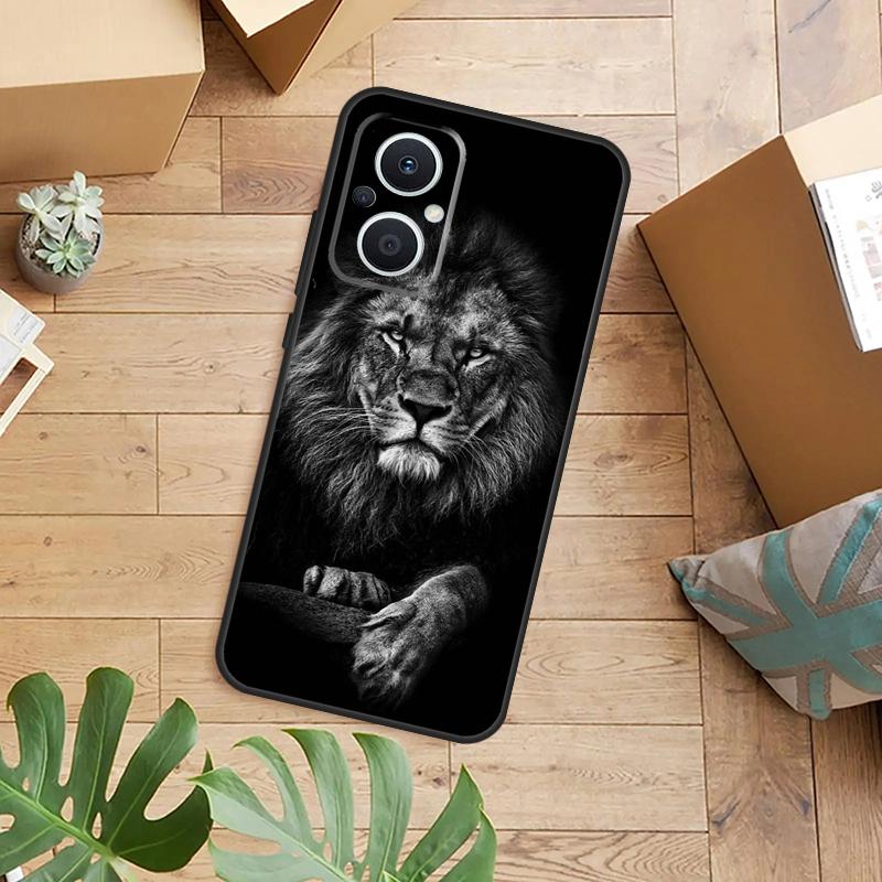 Animal Lion Wolf Tiger Eagle Phone Case For OPPO Reno 14 13 12 11 F 10 Pro 8T 8 Lite OPPO Find X9 X8 X6 X5 Pro Back Cover