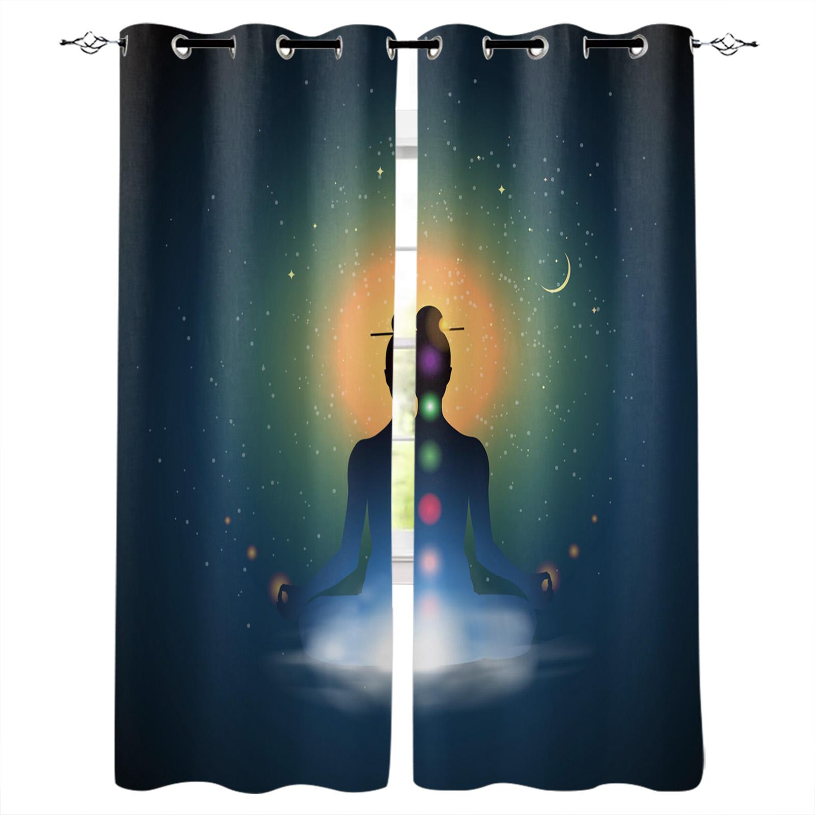 Розовые плотные шторы для йоги для детей — фото 17