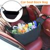 High Capacity Multifunction Car Rear Storage Bag Shopping Basket Car Interior Finish Container