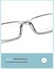 Unisex TR90 Ultralight Square Full Frame Eyeglasses for Myopia or Plano