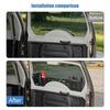 Car Trunk Side Window Storage Fence Bracket Shelf Fit For Mitsubishi PAJERO 2007-2021 Car Interior Accessories