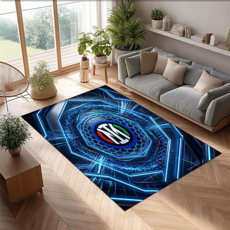 Borussia Dortmund Printed Flannel Area Rug Non Slip Soft Polyester Floor Carpet Indoor Decor Mat for Bedroom Living Room Sofa