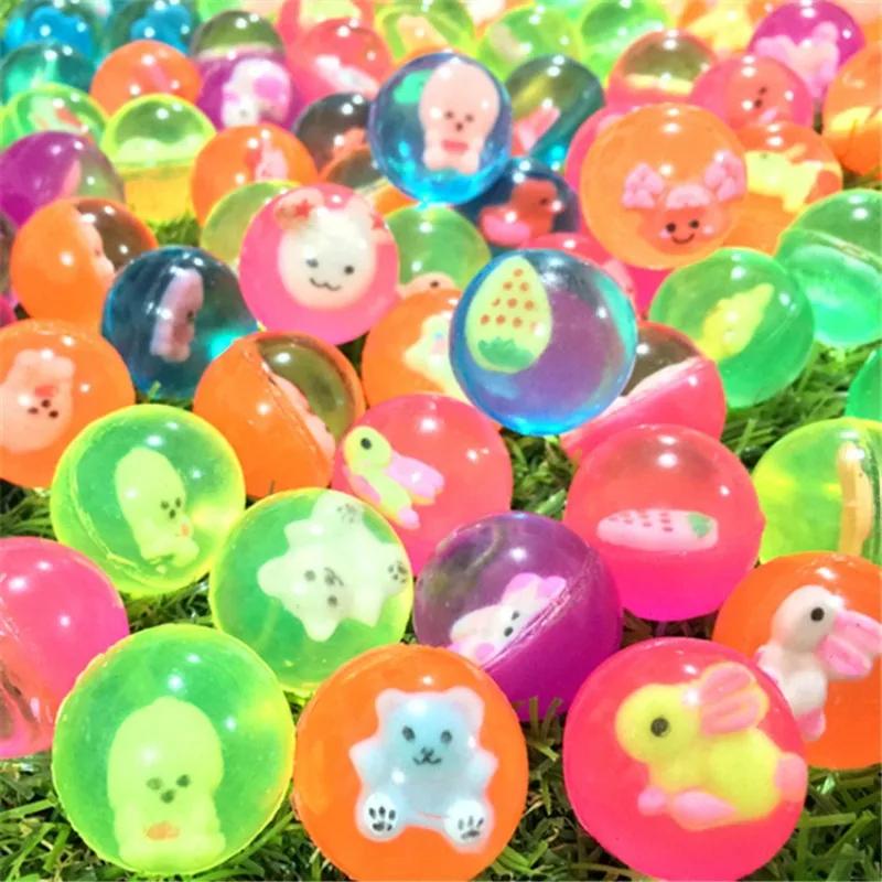 25mm Jumping Ball Plaything Anti Stress Bouncing Balls Children Water Engage With Bathing Playthings Outdoor Games Educational Toy for