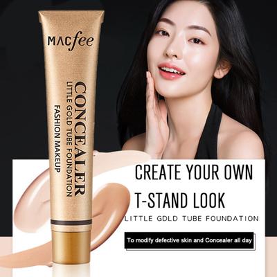 Waterproof Cover Eye Dark Circles Blemish Cream Concealer Facial Beauty Cosmetic