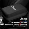 Memory Foam Car Armrest Cushion 5CM Thick Arm Rest Pad For Grand Cherokee Wrangler JK Gladiator Compass Renegade Wagoneer