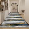 Nordic Luxury Hallway Long Rugs Stair Mat Hotel Floor Mats Abstract Carpet for Living Room Kitchen Corridor Mat Tapis Alfombra