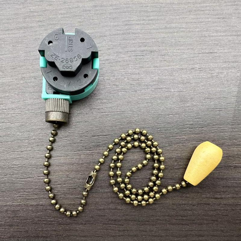 ZE-268S6 Three-Speed Ceiling Fan and Light Pull Switch Accessory