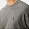 Calvin Klein Minimalist Comfortable Versatile Casual Logo Crew Neck Short Sleeve T-Shirt Men Tops Medium-Gray 40HM229-P7E
