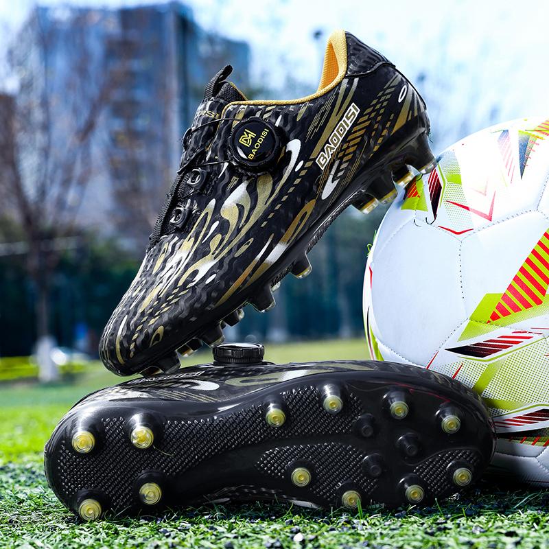 Çocuk futbol ayakkabıları toplum FG okul futbol kramponları Cleats çim ayakkabı erkek kız açık atletik eğitim spor ayakkabı