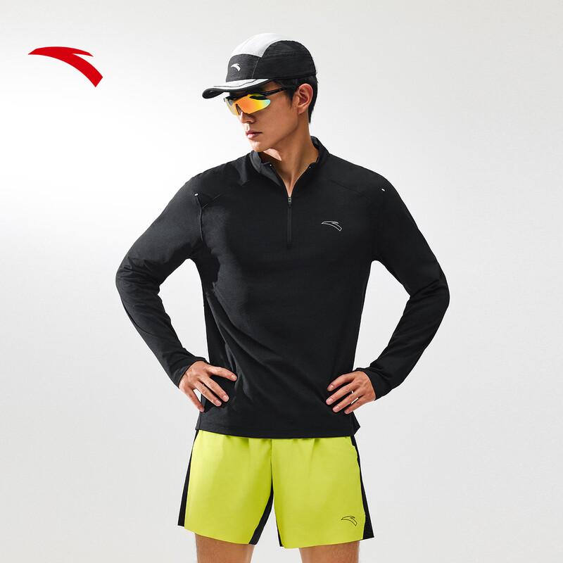 Anta Zero Pressure C5 Men's Running Half-Zip Long-Sleeve T-Shirt
