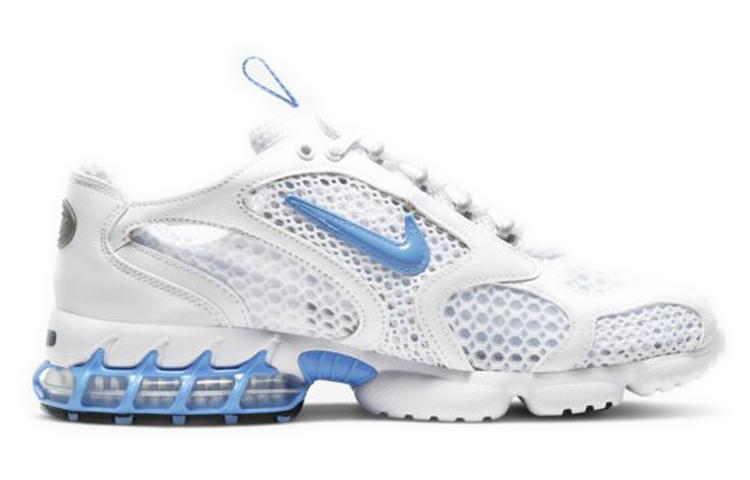Nike Air Zoom Spiridon Cage 2 Blanc Bleu Université Femme CD3613-100