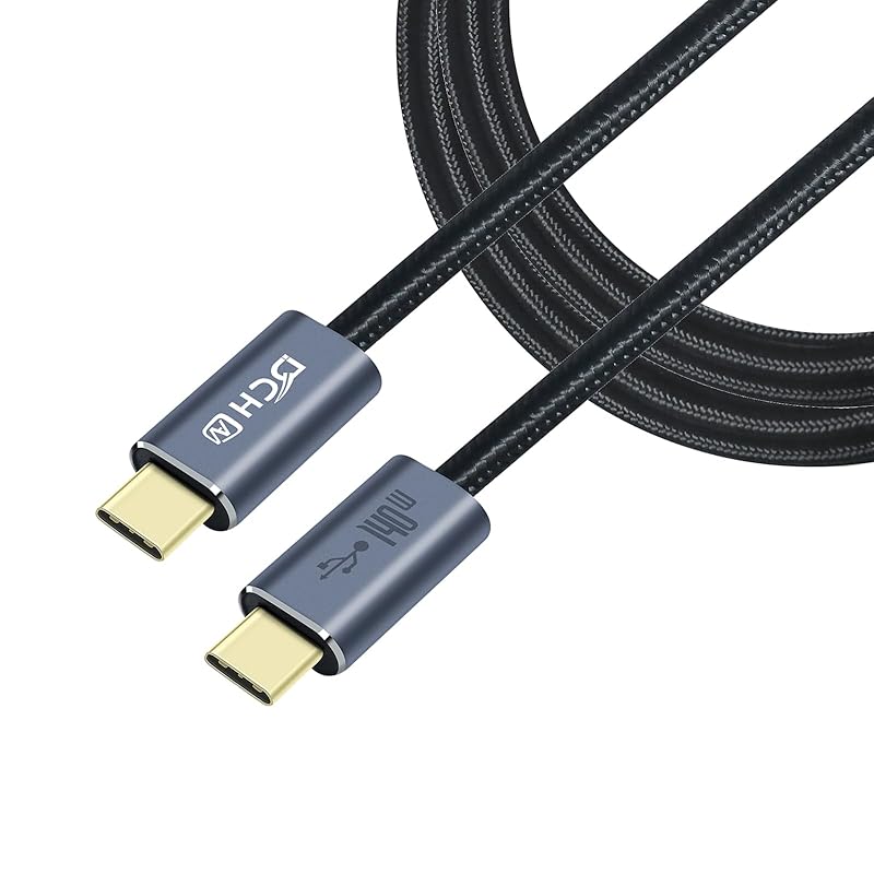 DCHAV 28V 5A USB C to USB C Cable Type C to Type C Fast Charging PD 3.1 140W 100W USBc to USBc Cord 6.5ft Nylon Braided for Data Transfer High Power 3ft