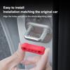 4PCS Universal Car Door Shock Absorber Soundproof Deadener Anti-Vibration Buffer Pad Cushion Vehicle Door Shock Absorber Buckle