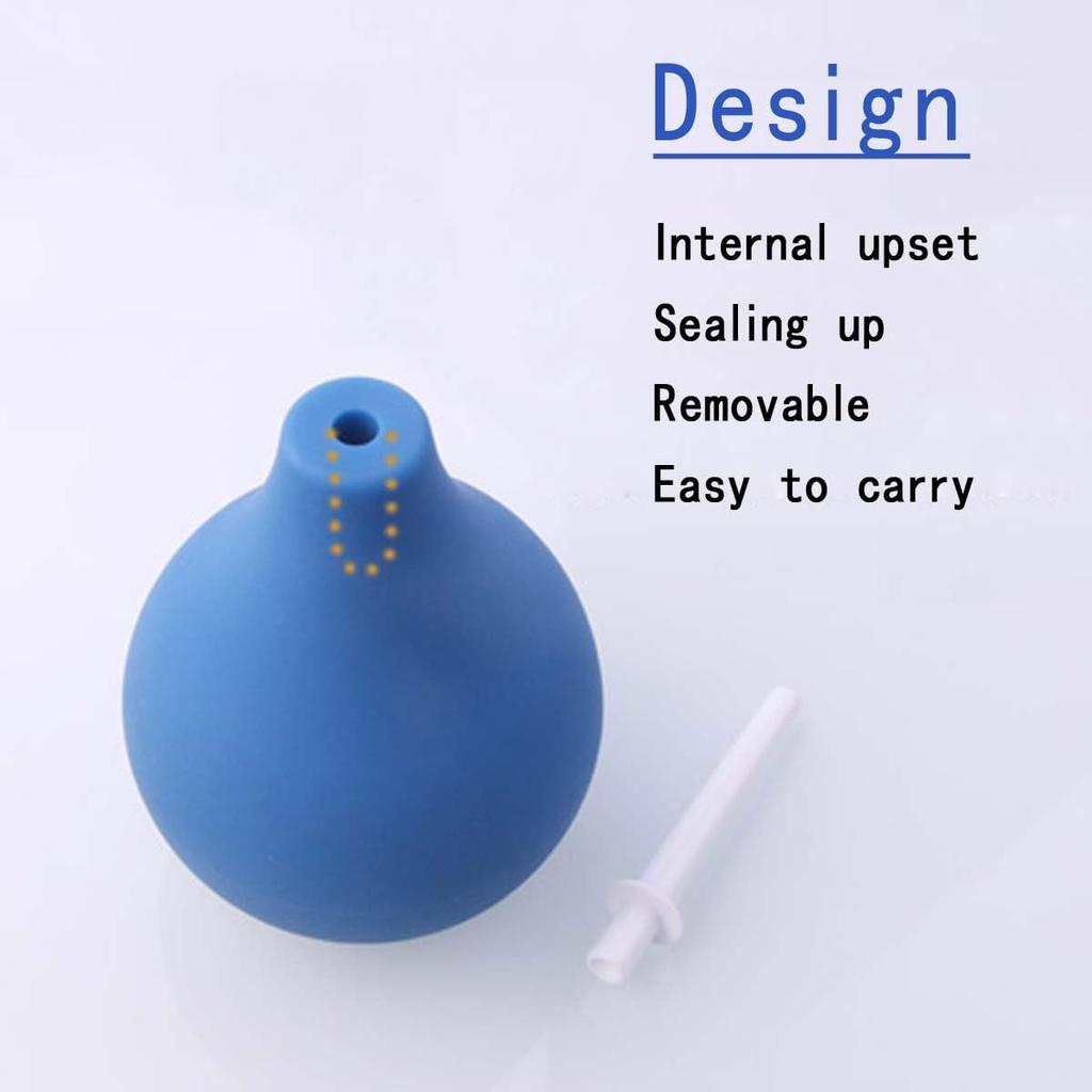 Silicone Anal Cleaner Safe Rectal Syringe Flow Douche Enema Colon Vaginal Anal Toy Cleaning Tool Lesbian and Gay Adult Products