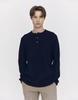 GIORDANO Henley Neck Textured Long Sleeve Tee 025507 [3 Colors]