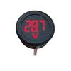 DC4-100V LED Display Circular Two-wire Automotive Voltmeter Digital Car Voltage Current Meter Volt Detector Tester Monitor Panel