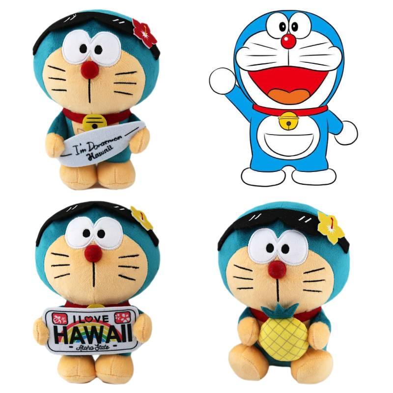 Cute Black Kitty Plush Toy Cartoon Anime Stuffed Animal Doll For Kids Short Plush Customizable Design 20cm/110g