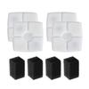 Pet Fountain Filters Filtration System Replacement Filter and Foam Water Purifications Filters Water Fountain Accessory