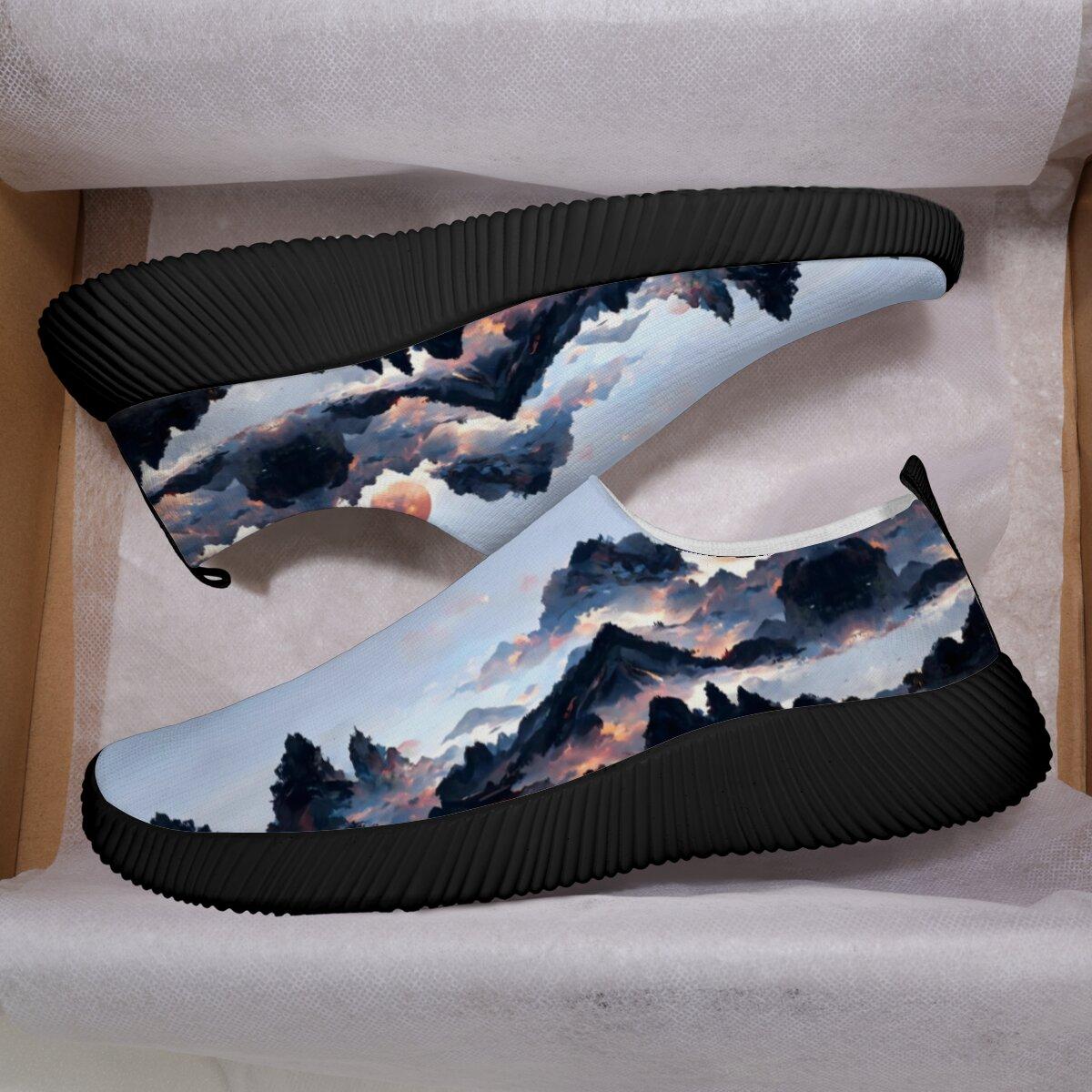 

YRZL Lightweight Sneakers for Women Fashion Breathable Comfortable Non Slip Walking Shoes Women Athletic Sports Shoes Outdoor 36 зелений