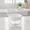 Double Layer Vegetable Washing Basket Large Capacity Drain Basket Fruit Washing Basket  Living Room
