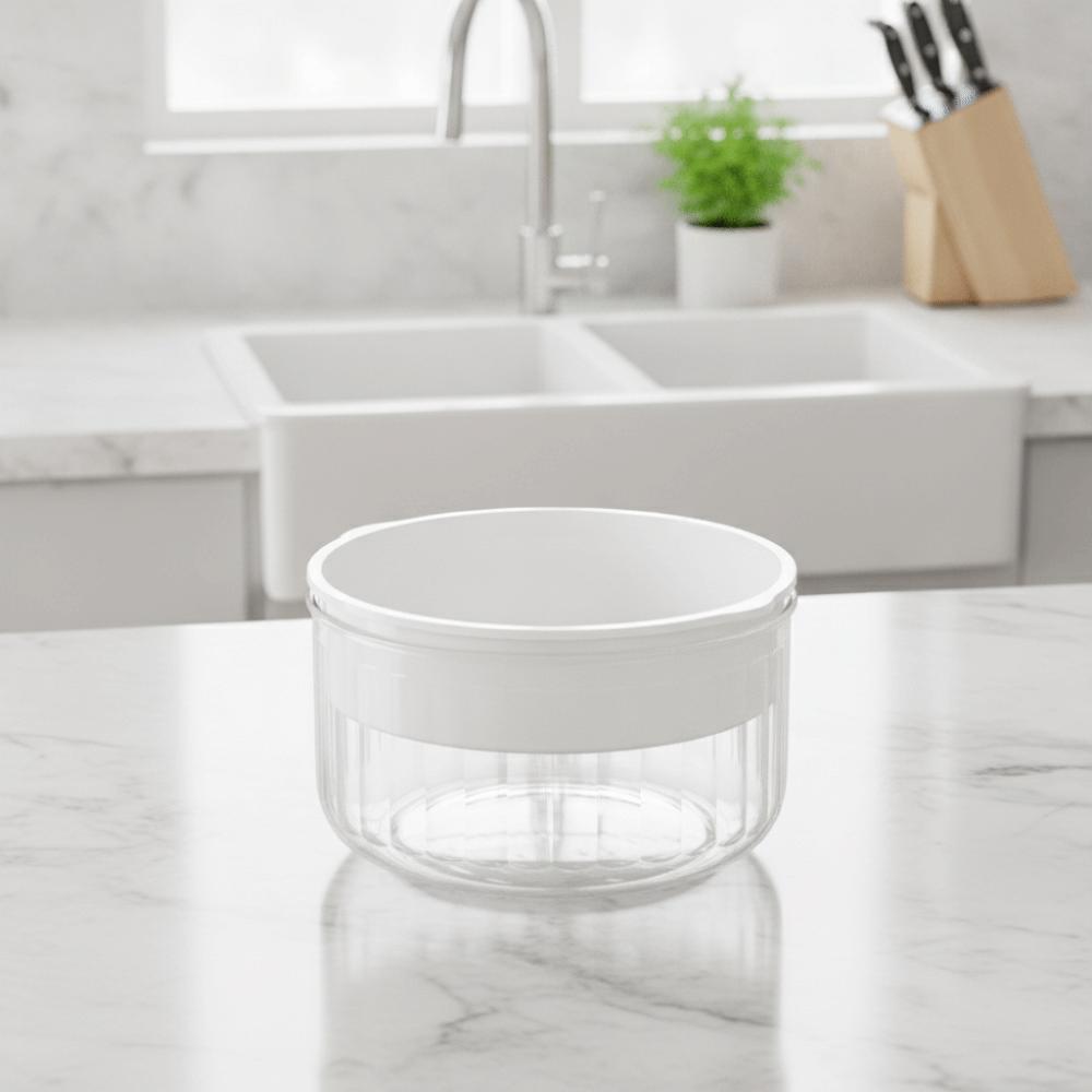Double Layer Vegetable Washing Basket Large Capacity Drain Basket Fruit Washing Basket Living Room