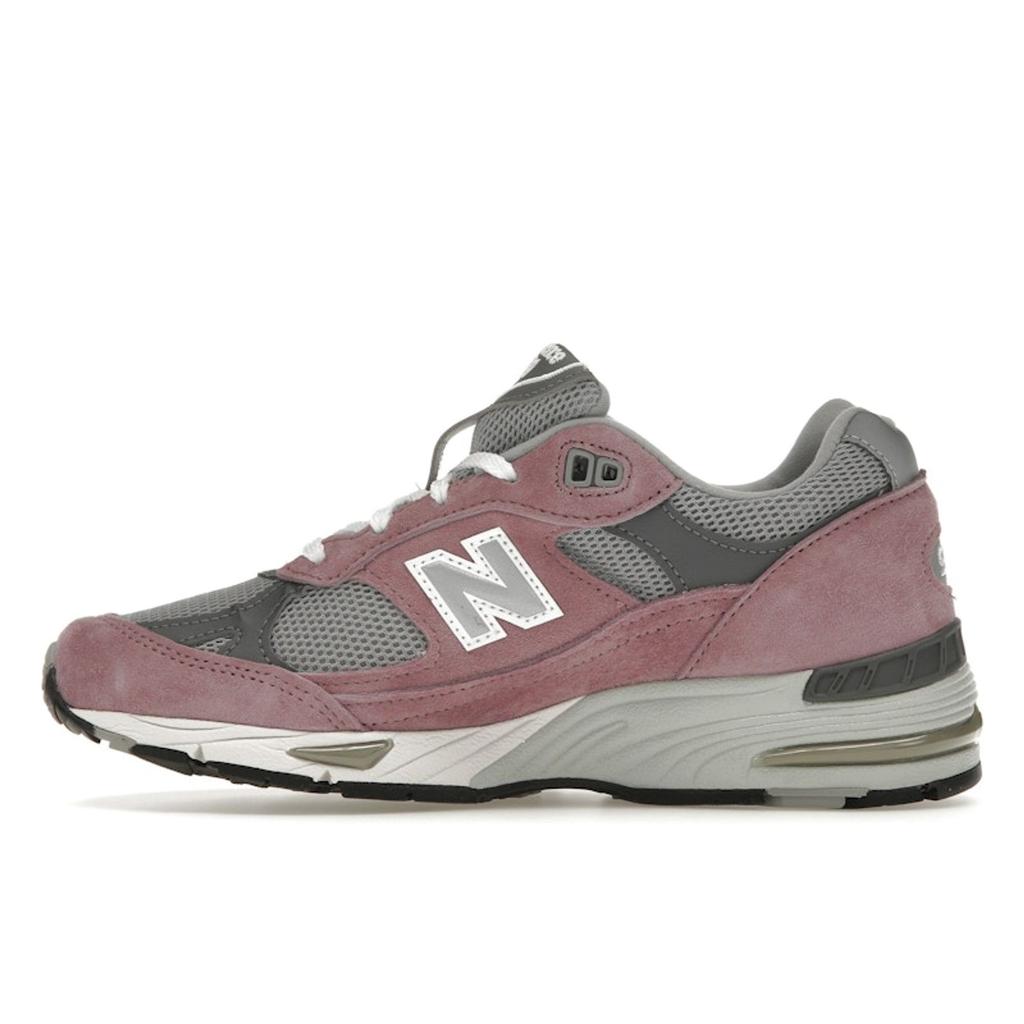 New Balance 991v1 Hergestellt in England Sehnsüchtiges Malve Damen Sneaker Rosa Legierung Geräucherte Perle W991PGG