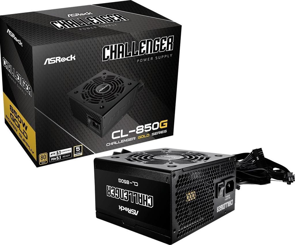 ASRock CHALLENGER 850W 80 Plus Gold Power Supply