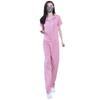 Summer Korean-style Loose Short-sleeved Fashionable Stylish Long Pants Two-piece Set of Cardigan Casual Sports Suit for Women