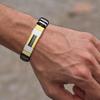 Punk Charm Male Titanium Steel Hip Hop Men Bracelet Korean Style Wristband Bangle Fashion Jewelry