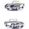 MOTORMAX 1:24 replika 1959. gada Chevrolet Corvette metāla automašīnas modelis MTX732166BK