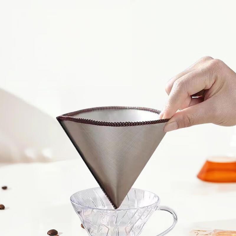 Portable Reusable Pour Over Coffee Filter