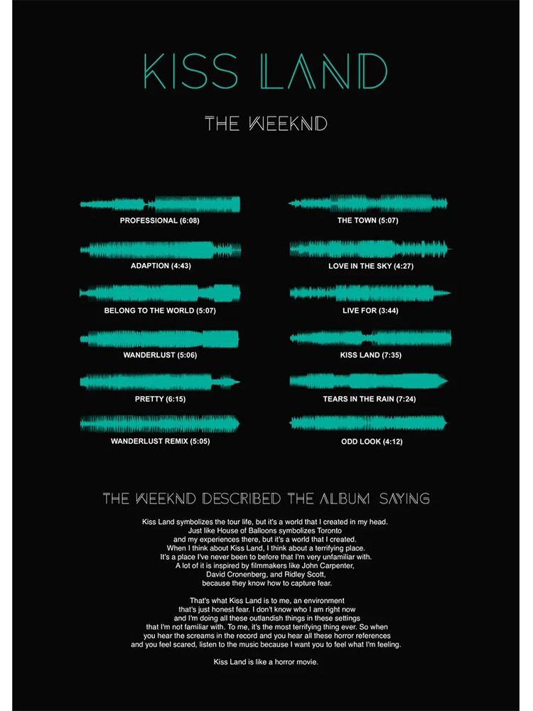 

Современный волновой музыкальный альбом постер и принт холст живопись винтажная певица песня скандинавская настенная картина для гостиной домашний декор 21x30cm No Frame