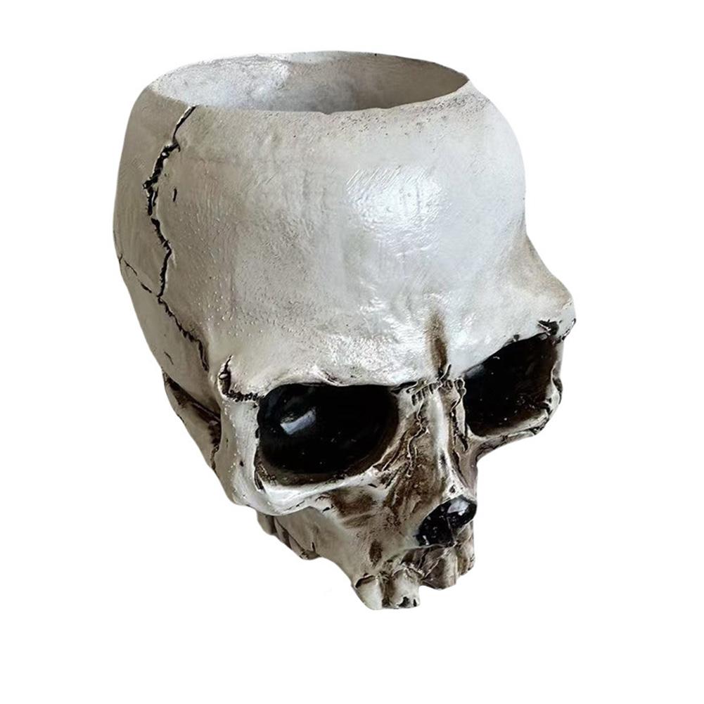 

Versatile Storage Skull Candy Dish Decorative Bowl Multipurpose Design Resin Material Seasonal Centerpiece 12*10*9cm China Mainland