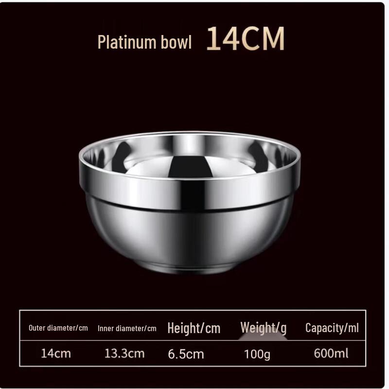 SIFAR Stainless Steel Double-Layer Insulated Soup Bowls