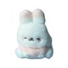 Rilakkuma Marshmallow Plush Rabbit and Fox Keychain Ornament
