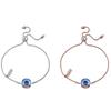 Nerimi Blauw Armband Dames Kristallen Ketting 12mm Glans