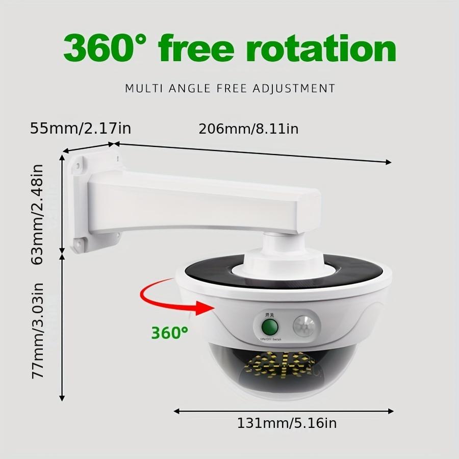 1pc 34 LED False Monitoring Modeling Light Outdoor Infrared Human Sensor Light Waterproof Motion Sensor Garden Lighting