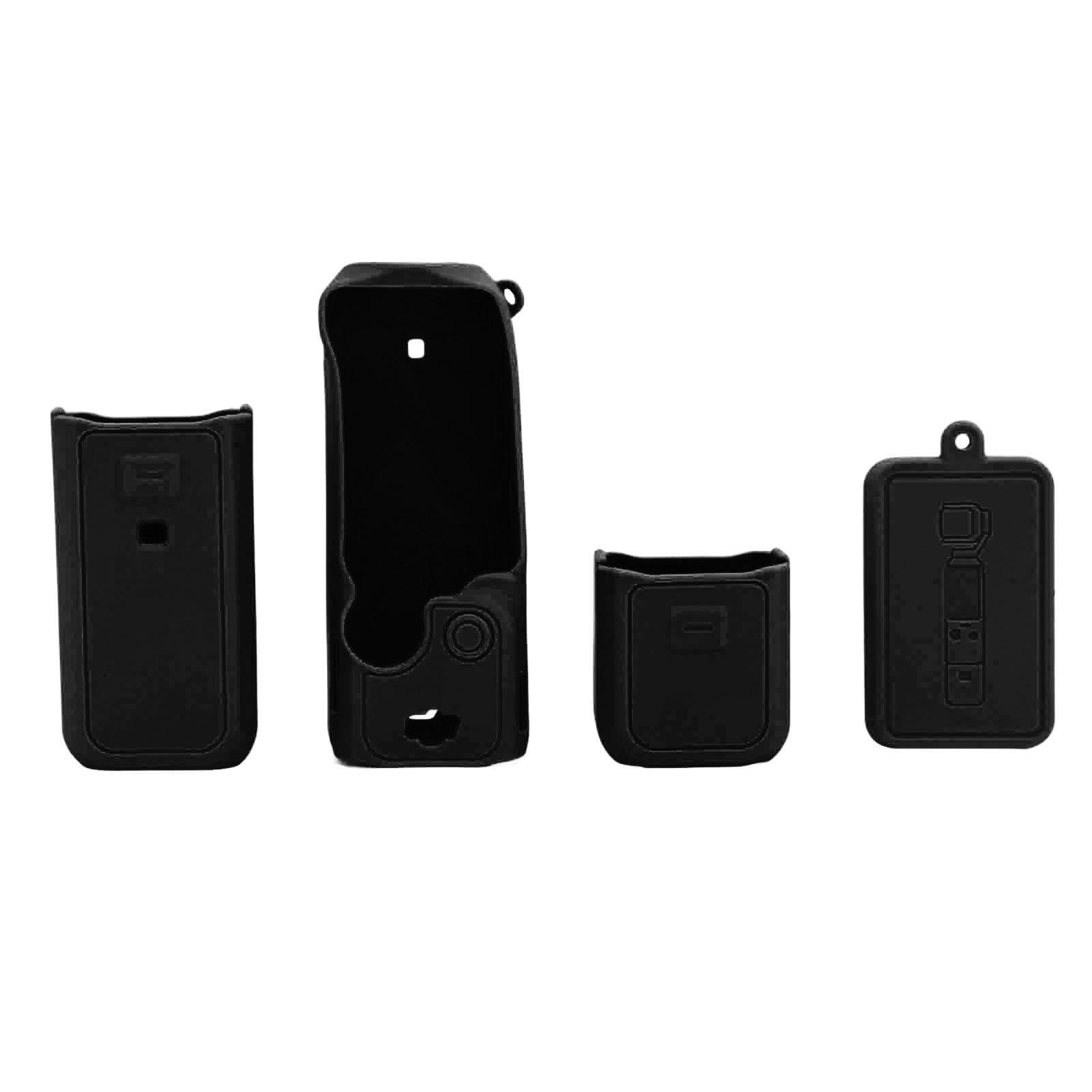

Silicone Protective Case Cover for Pocket 3 Dustproof Scratch Resistance Action Camera Protective чёрный