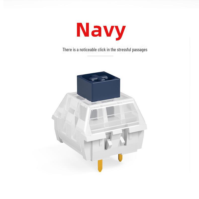 TTC Ice Quiet V2 Kaihua BOX Weiße Achse Mechanische Tastatur Lichtführung