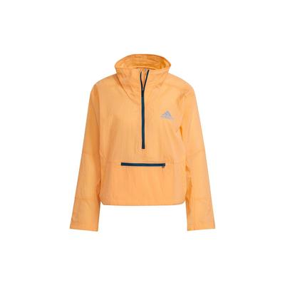Adapt Jacket Half-Zip Stand Collar Running Sports Jacket Women Jackets Orange Yellow GN1903