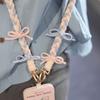 Handgefertigtes Handy-Lanyard Weben Umhängetasche Riemen Niedliche Handy-Handschlaufe