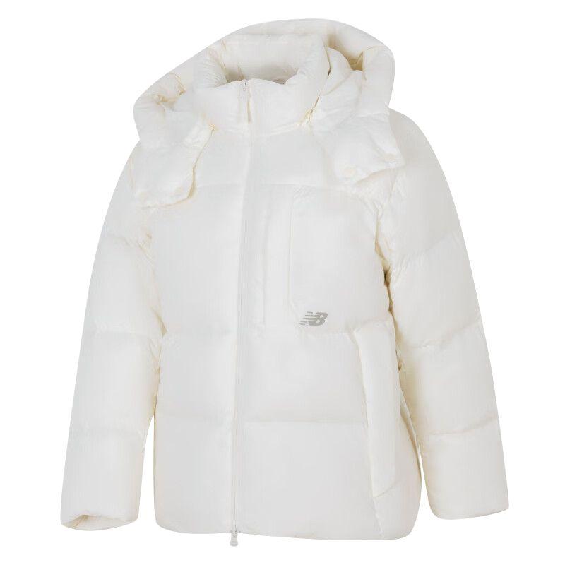 New Balance Down Jacket Women s White NPE43192-IV XS