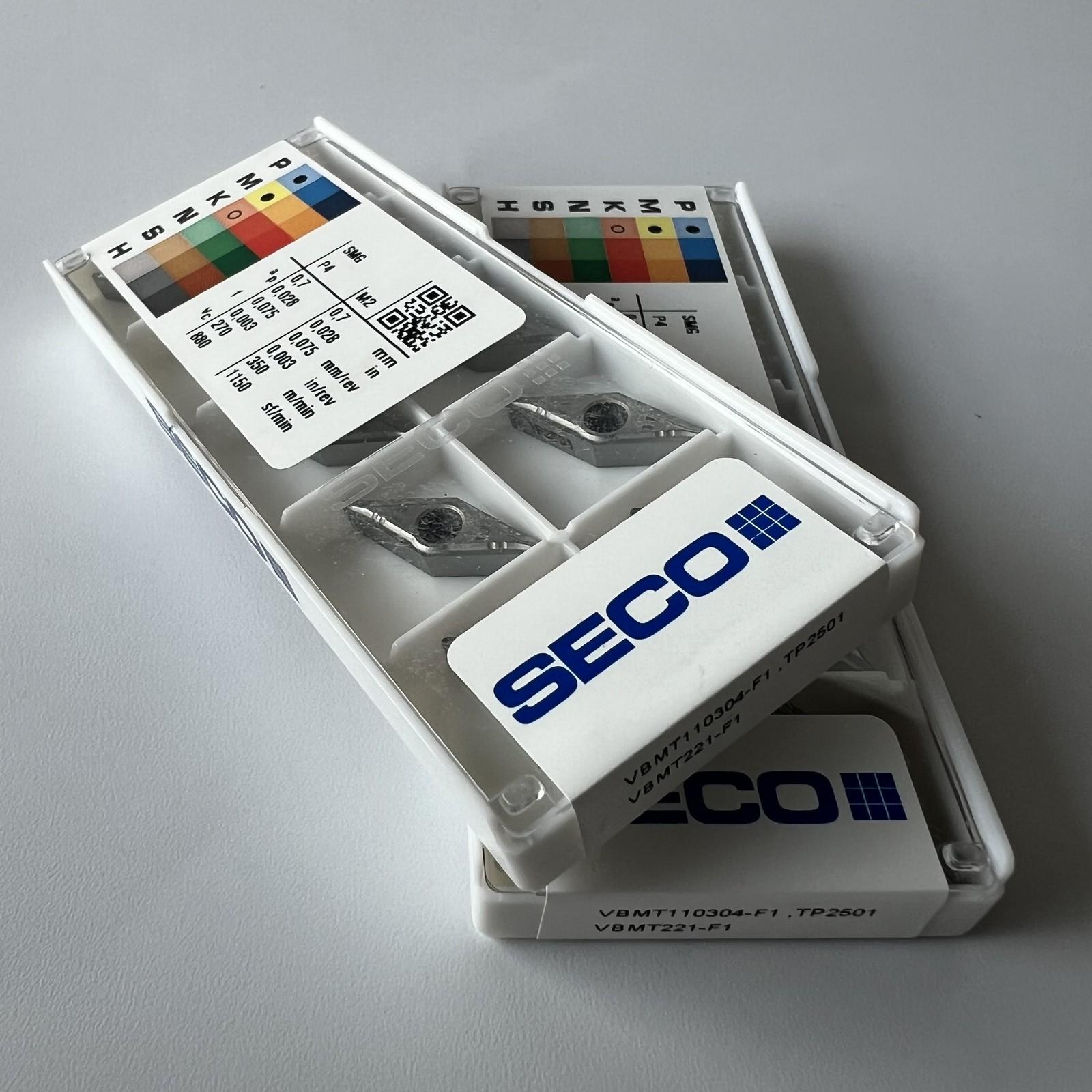 

SECO / VBMT110304-F1,TP2501 / Original genuine CNC alloy blade 10 Pcs